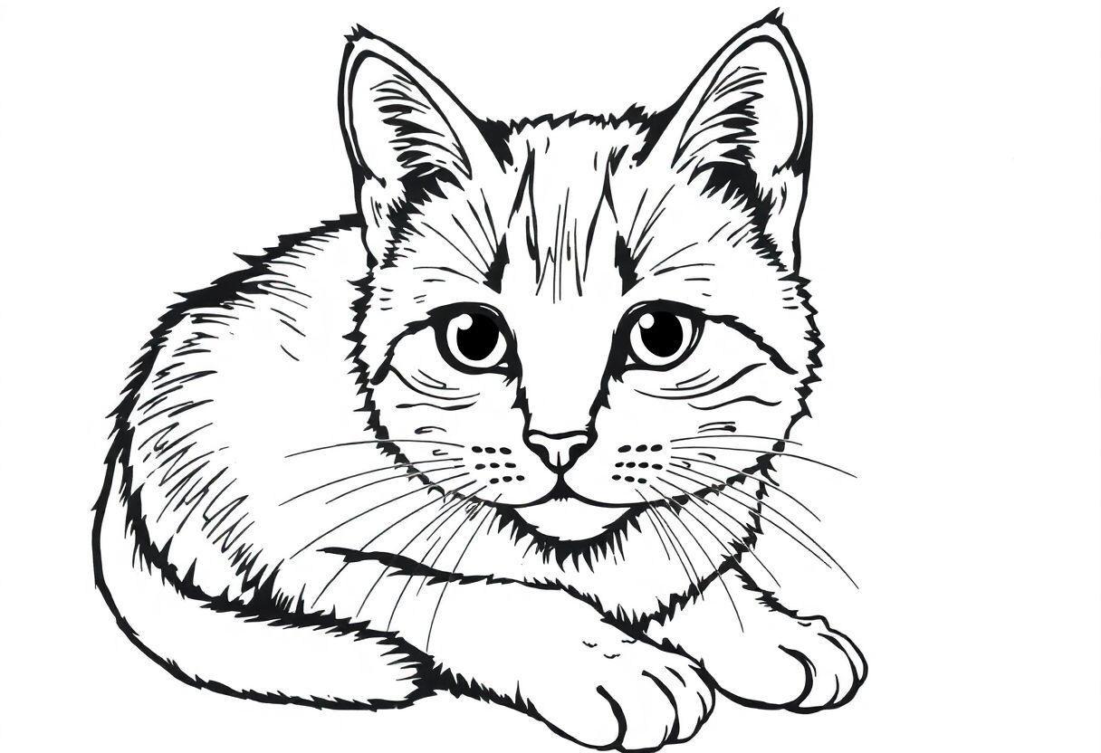 DESENHO DE GATO FÁCIL GUIA RÁPIDO PARA QUEM ESTÁ COMEÇANDO AGORA
