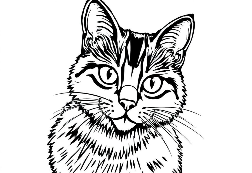 DESENHO DE GATO PARA COLORIR DOWNLOAD GRATUITO DE LINDAS IMAGENS