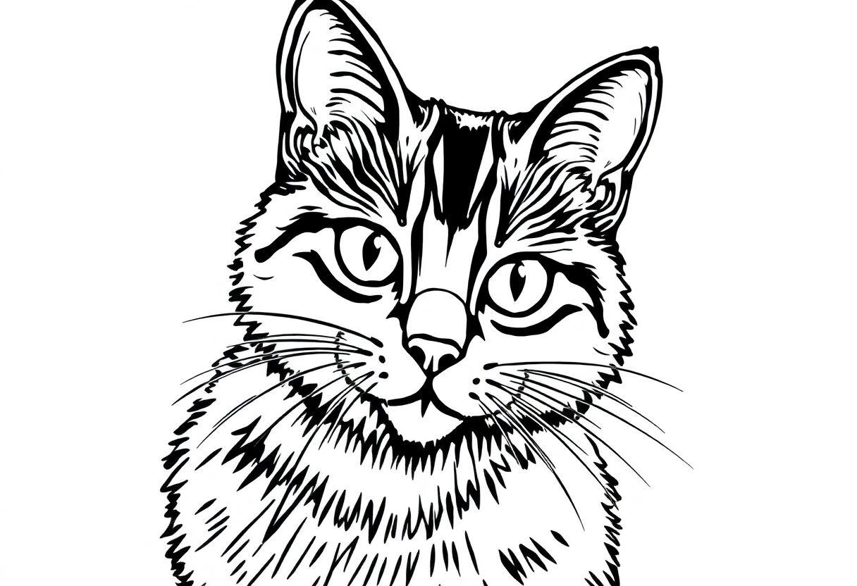 DESENHO DE GATO PARA COLORIR DOWNLOAD GRATUITO DE LINDAS IMAGENS