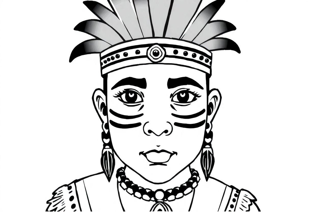 DESENHO DE INDIO RESPEITO E CULTURA INDÍGENA EM LINDAS ARTES