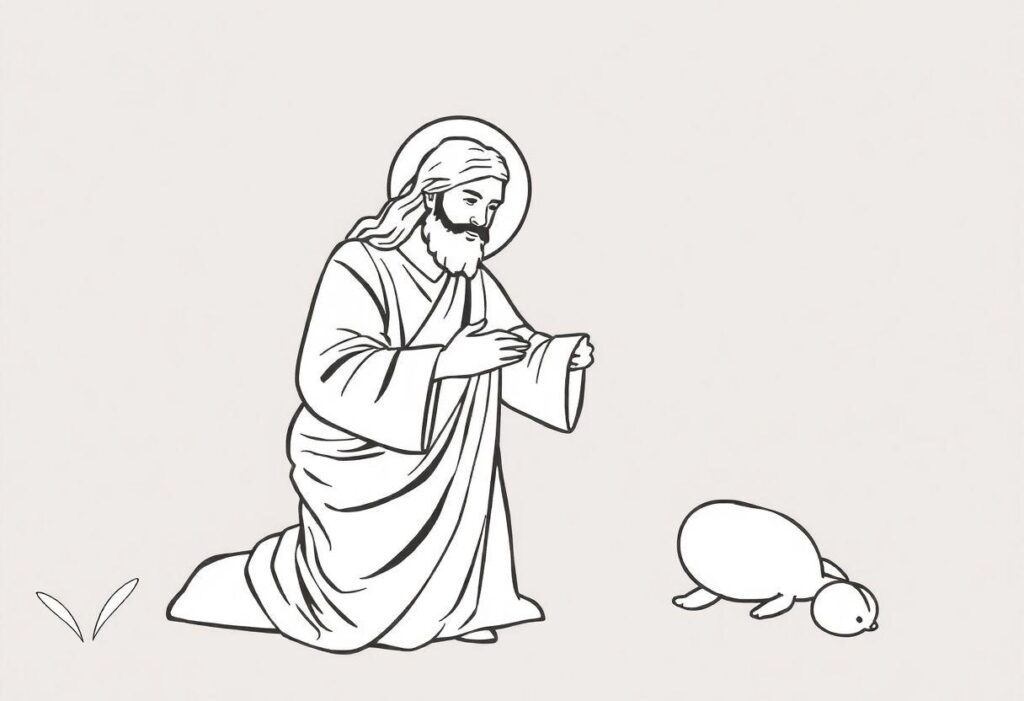 DESENHO DE JESUS PARA COLORIR ATIVIDADES BÍBLICAS PARA A CATEQUESE