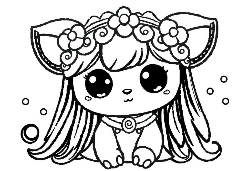 DESENHO DE KAWAII TUDO O QUE É FOFO E COLORIDO PARA CRIAR