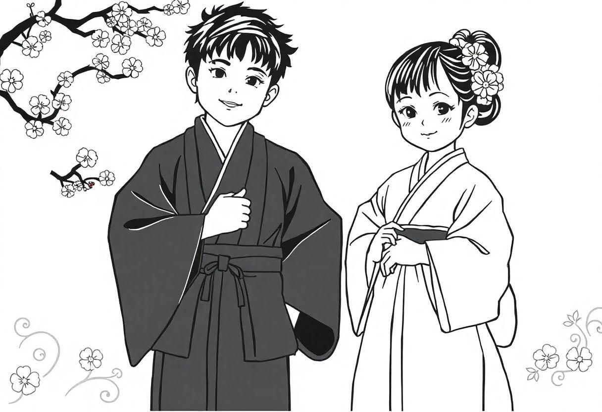 DESENHO DE KIMONO TRADICIONALISMO E CULTURA JAPONESA NO PAPEL