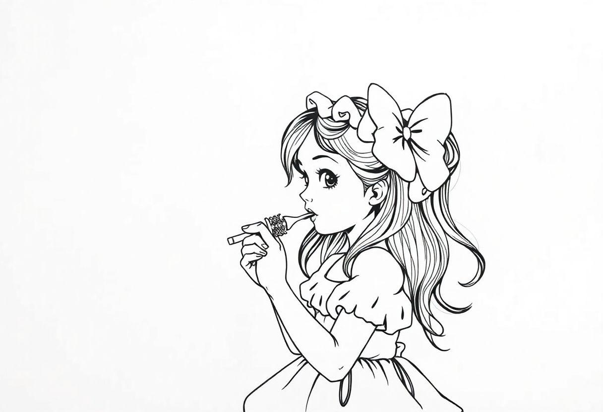 DESENHO DE LAÇO ACESSÓRIOS FEMININOS E DECORAÇÃO PARA ARTES