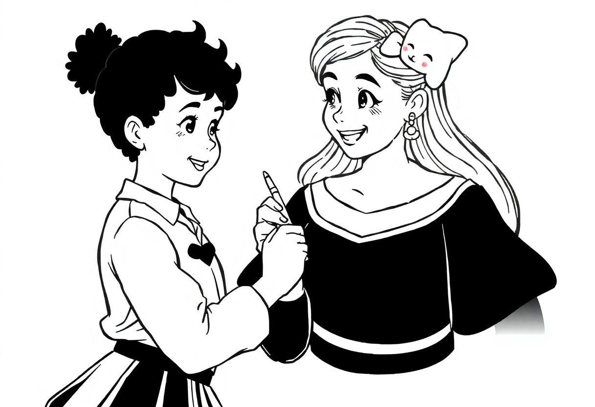 DESENHO DE MENINA FÁCIL GUIA PARA INICIANTES CRIAREM PERSONAGENS