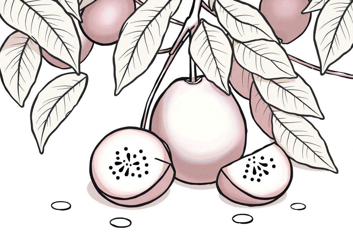 DESENHO DE MORANGO FRUTAS VERMELHAS E DOCES PARA ILUSTRAÇÃO