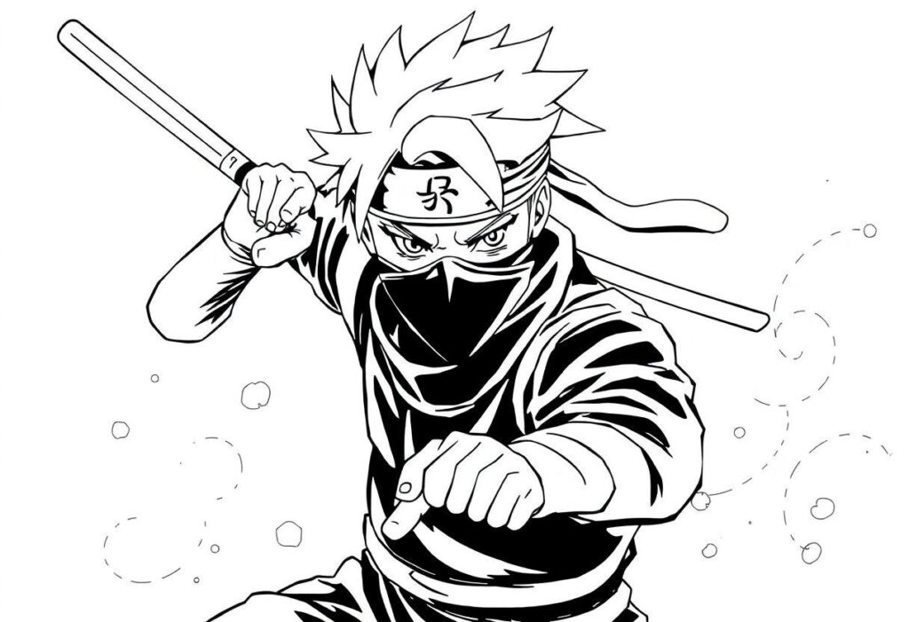 DESENHO DE NARUTO TORNE-SE UM NINJA COM ESTES TRAÇOS INCRÍVEIS