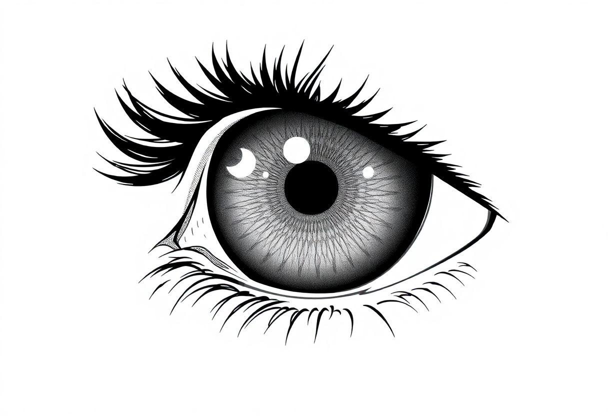 DESENHO DE OLHOS TÉCNICAS DE SOMBRA E LUZ PARA O OLHAR