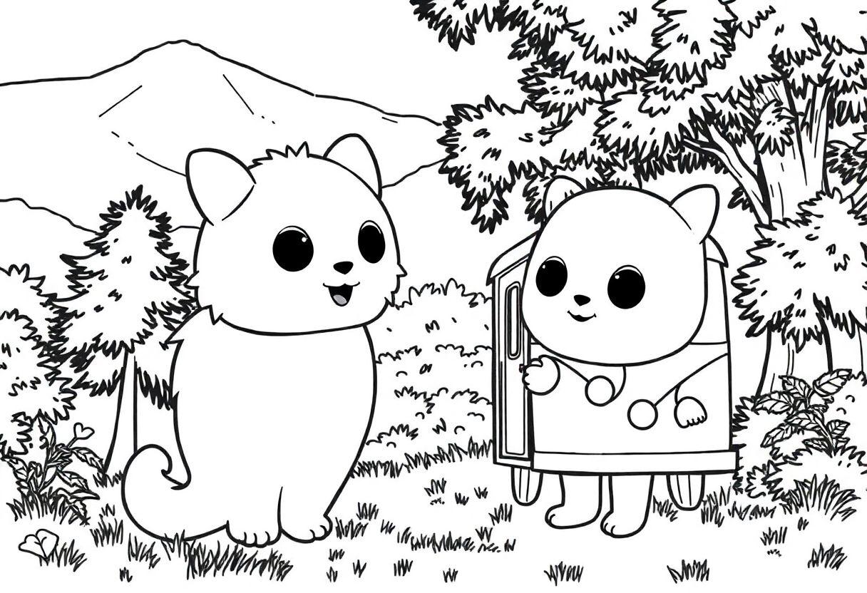 DESENHO DE TREM VIAGENS NOS TRILHOS EM VERSÃO PARA PINTAR