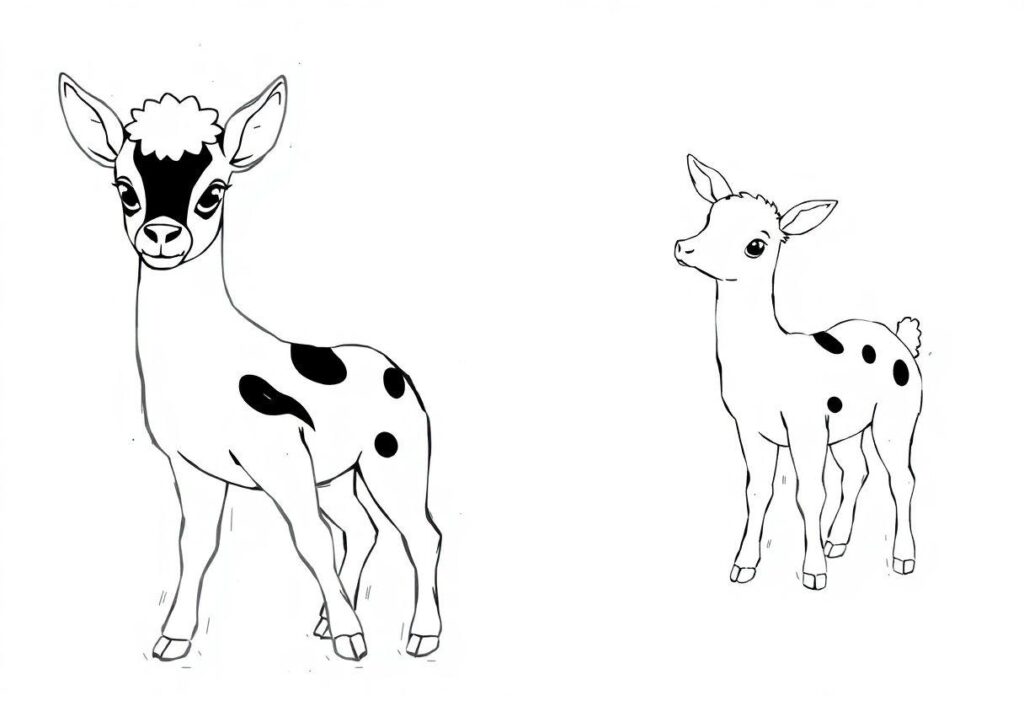 DESENHO DE VACA FACIL APRENDA A DESENHAR ANIMAIS DE FORMA RÁPIDA