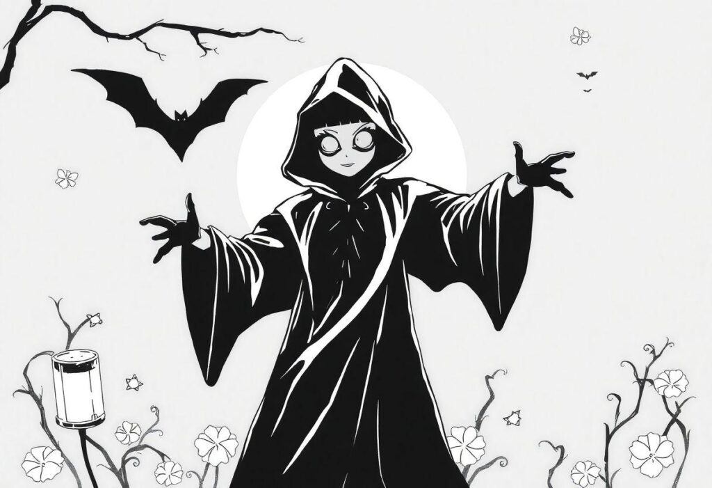 DESENHO DE VAMPIRO O LADO SOMBRIO DA FANTASIA EM DESENHO